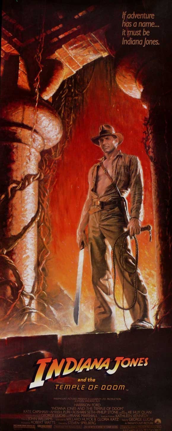 INDIANA JONES and the TEMPLE OF DOOM チラシ Indiana Jones and the Temple of Doom
